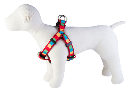Bomb Pop Dog Harness - Rocket Pop Block